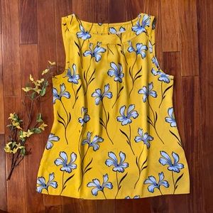 Loft Floral Print Shell